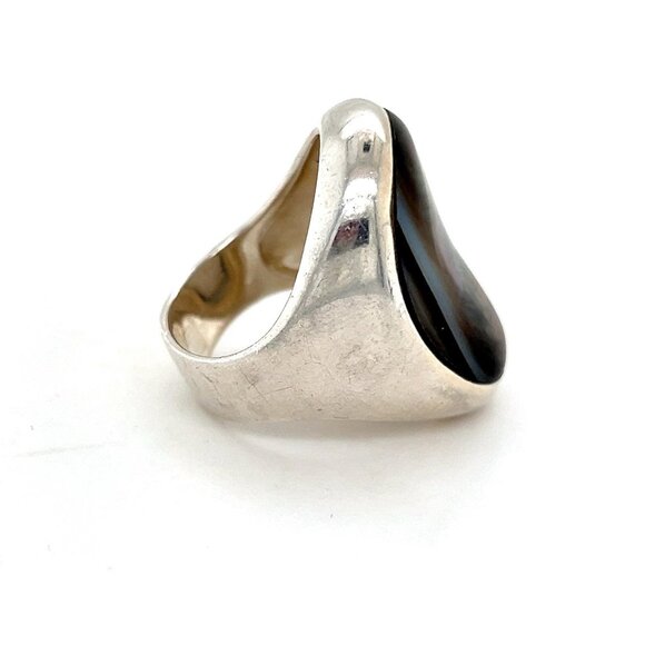 Gorgeous Silver 925 Pearl Ring - Picture 3 of 8